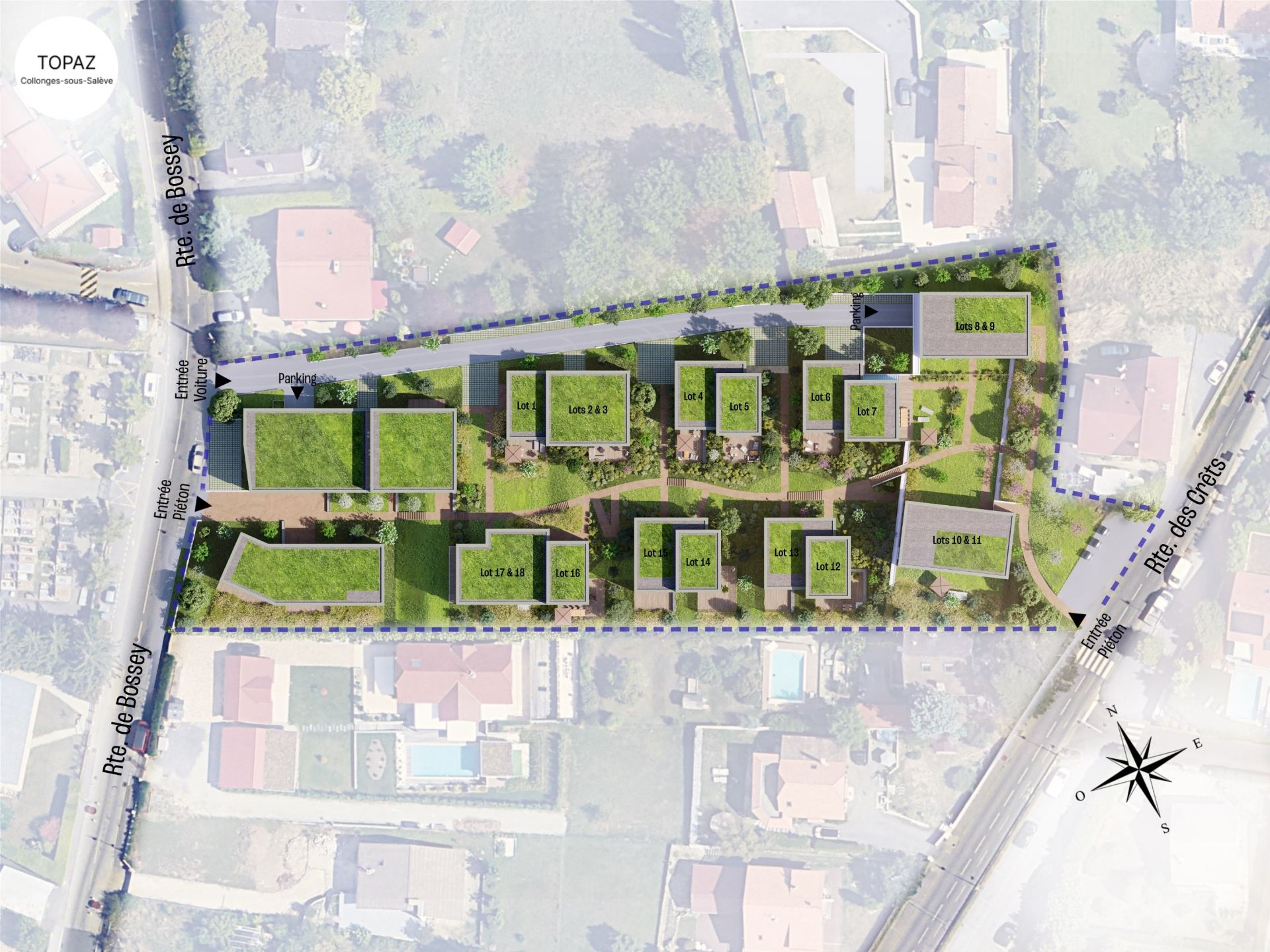 appartement de luxe 4 Pièces en vente sur COLLONGES SOUS SALEVE (74160)