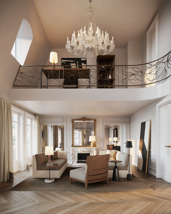 Vente Appartement de luxe Paris 8 5&nbsp;Pièces 300&nbsp;m²