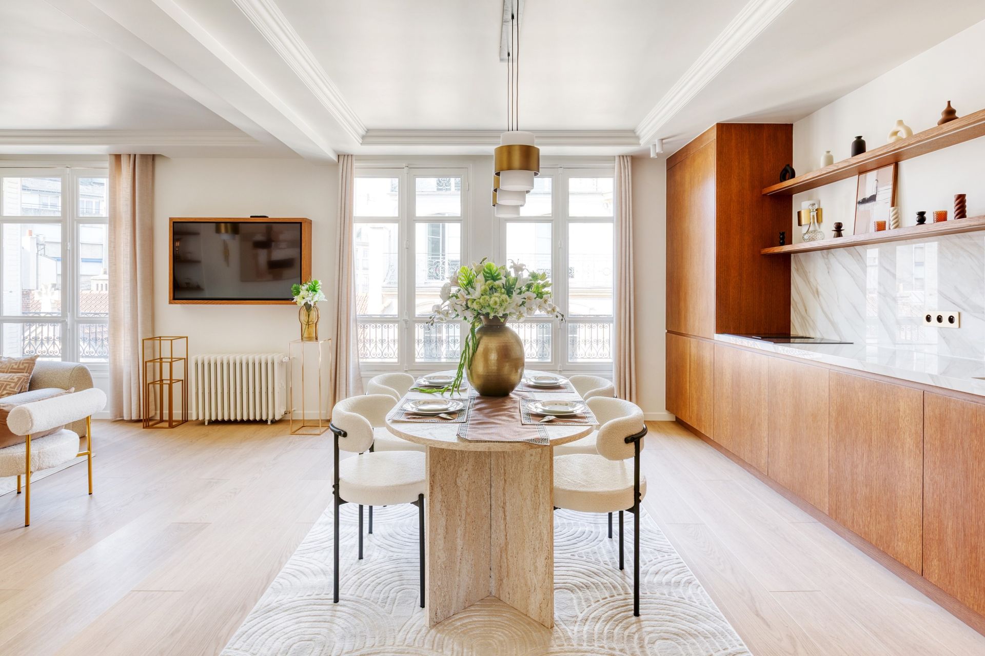 luxury apartment 4 Rooms for sale on PARIS (75008)