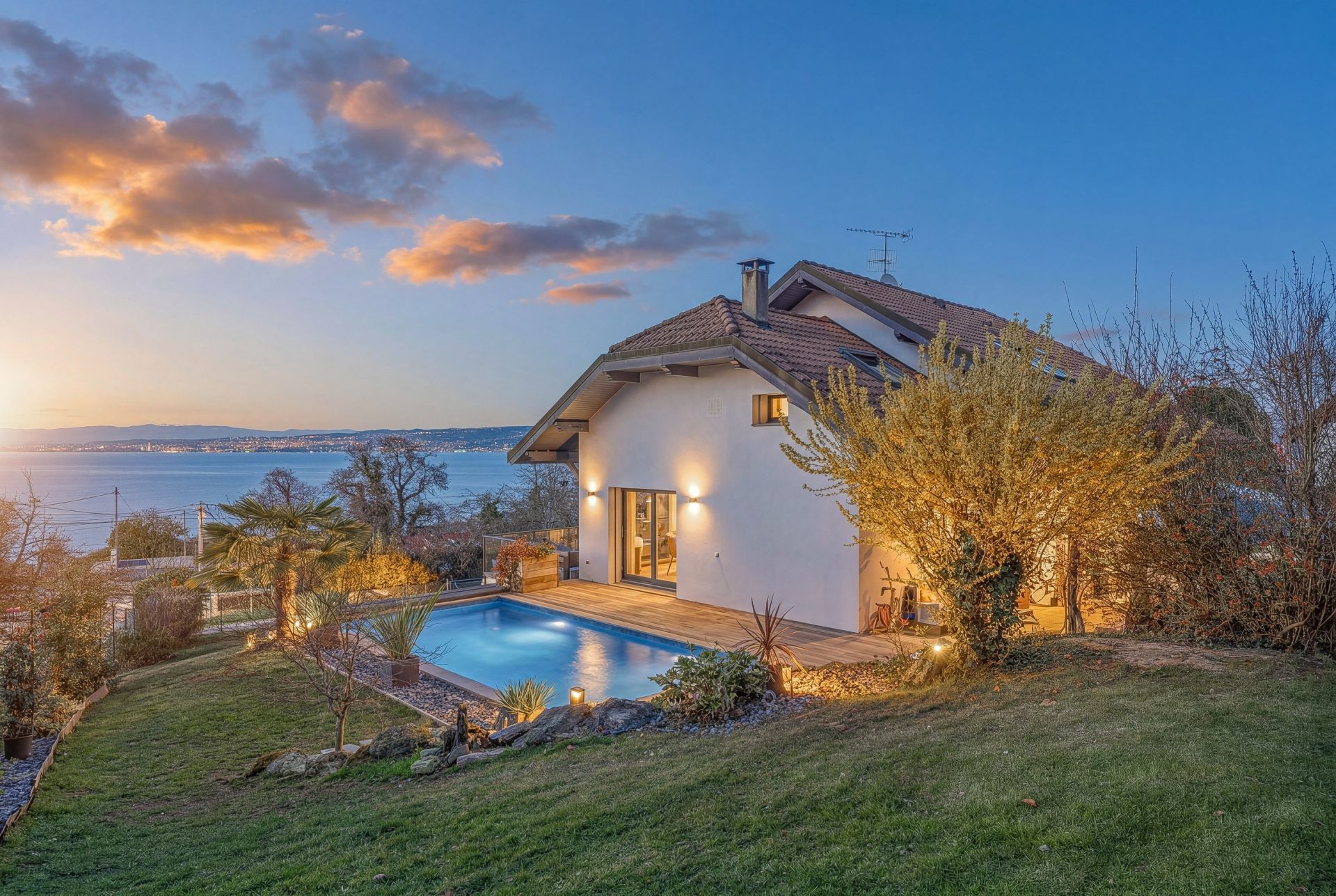 maison de luxe 7 Pièces en vente sur LUGRIN (74500)