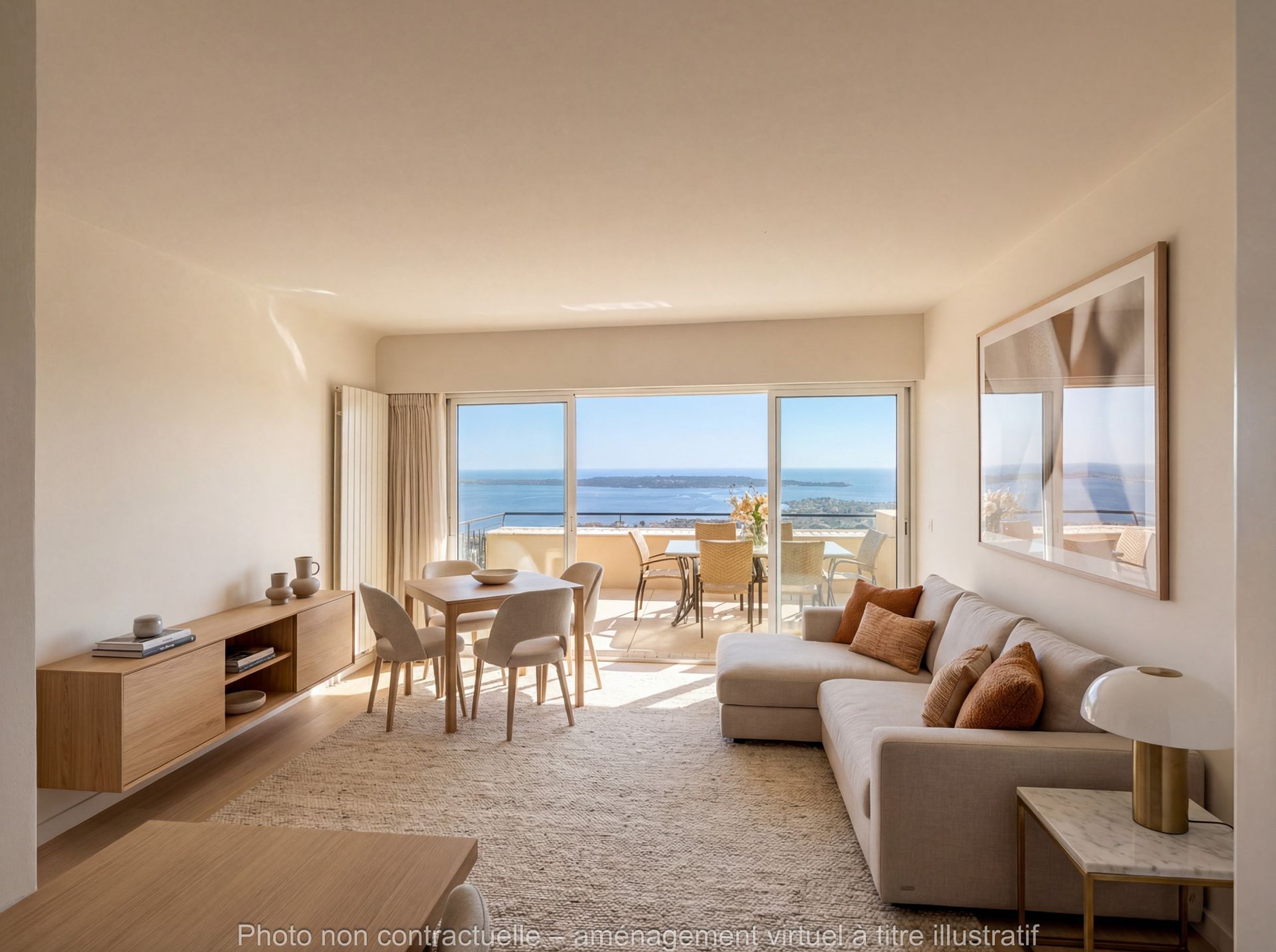 luxury apartment 2 Rooms for sale on CANNES (06400)