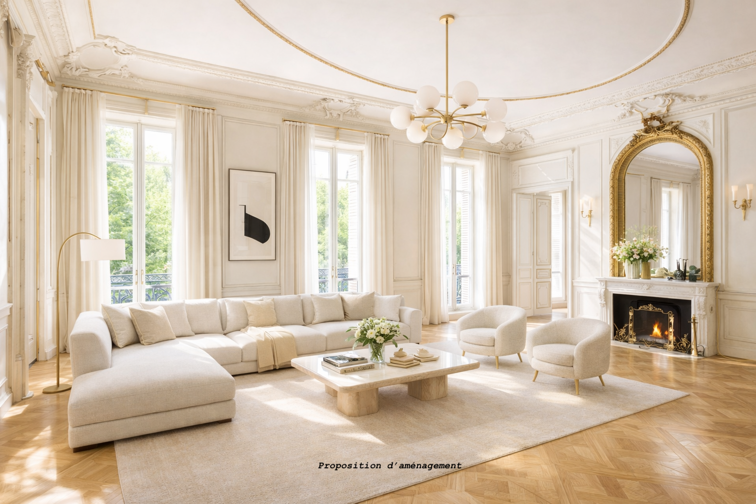 luxury apartment 8 Rooms for sale on PARIS (75008)