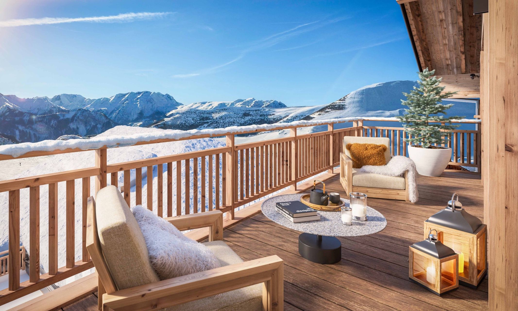 luxury apartment 3 Rooms for sale on L ALPE D HUEZ (38750)