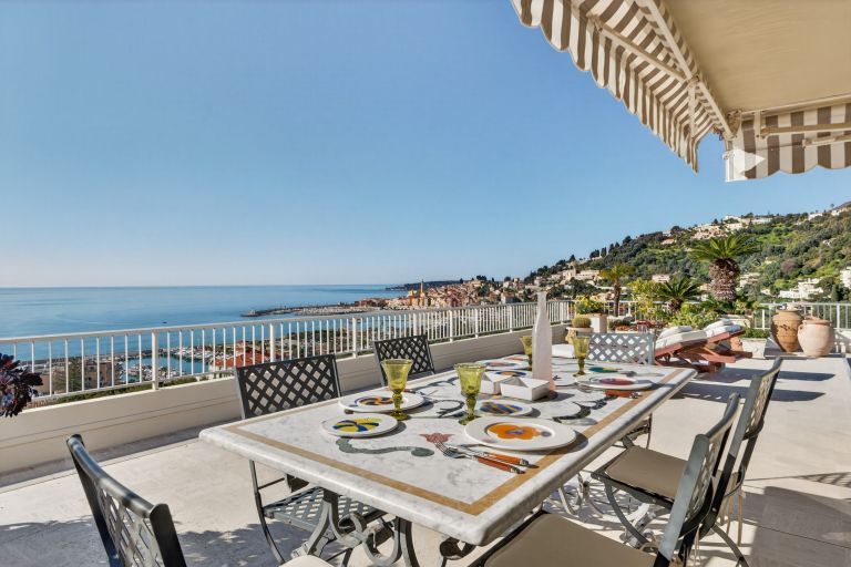 penthouse 7 Pièces en vente sur MENTON (06500)