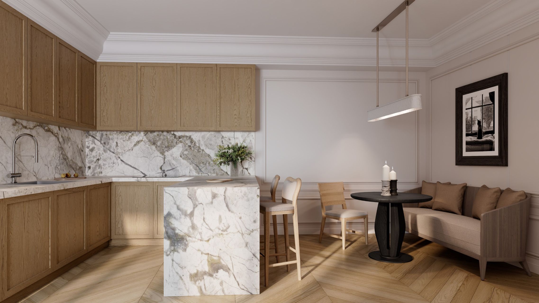 luxury apartment 4 Rooms for sale on PARIS (75008)