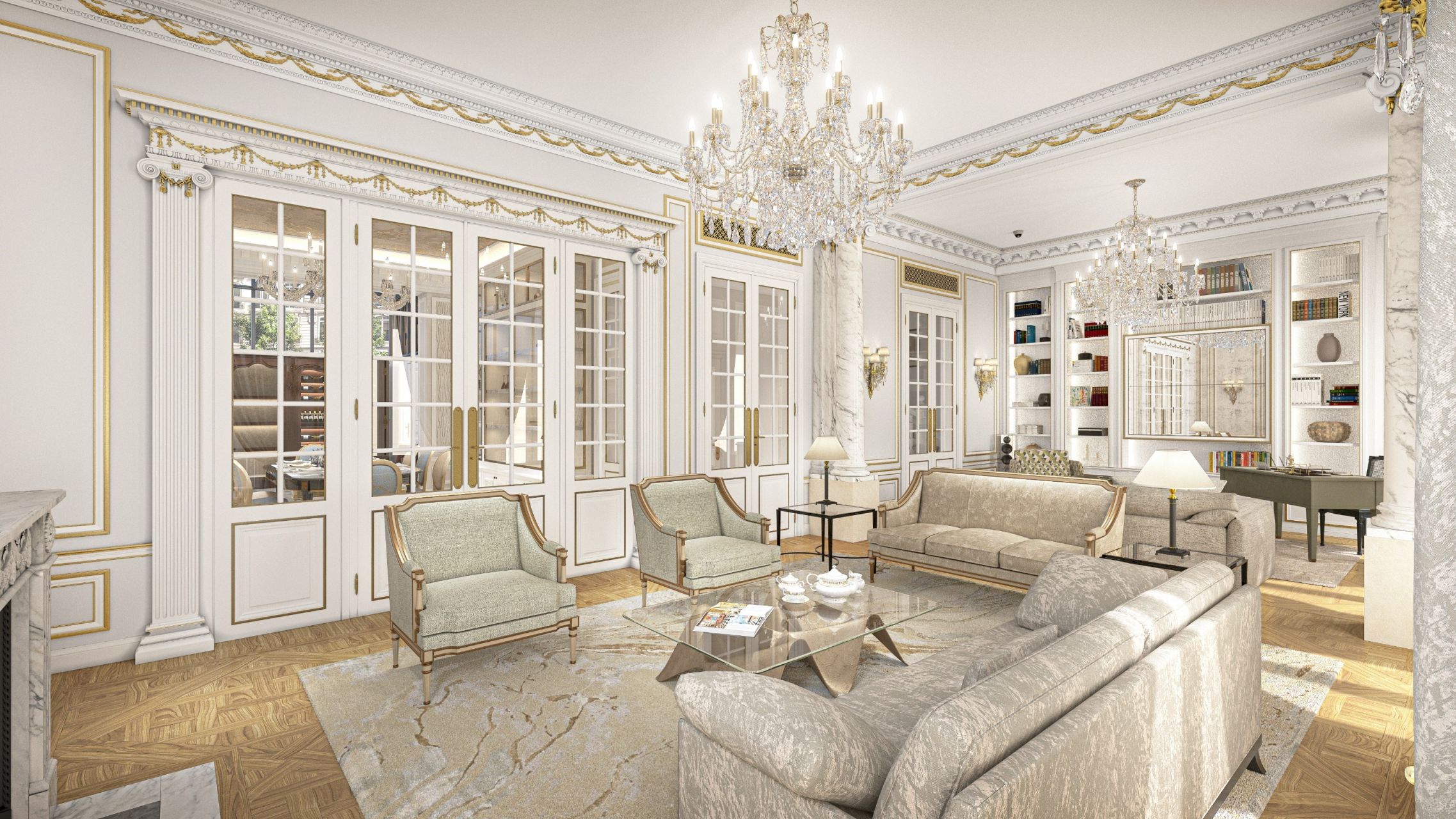 hôtel particulier 11 Pièces en vente sur PARIS (75116)