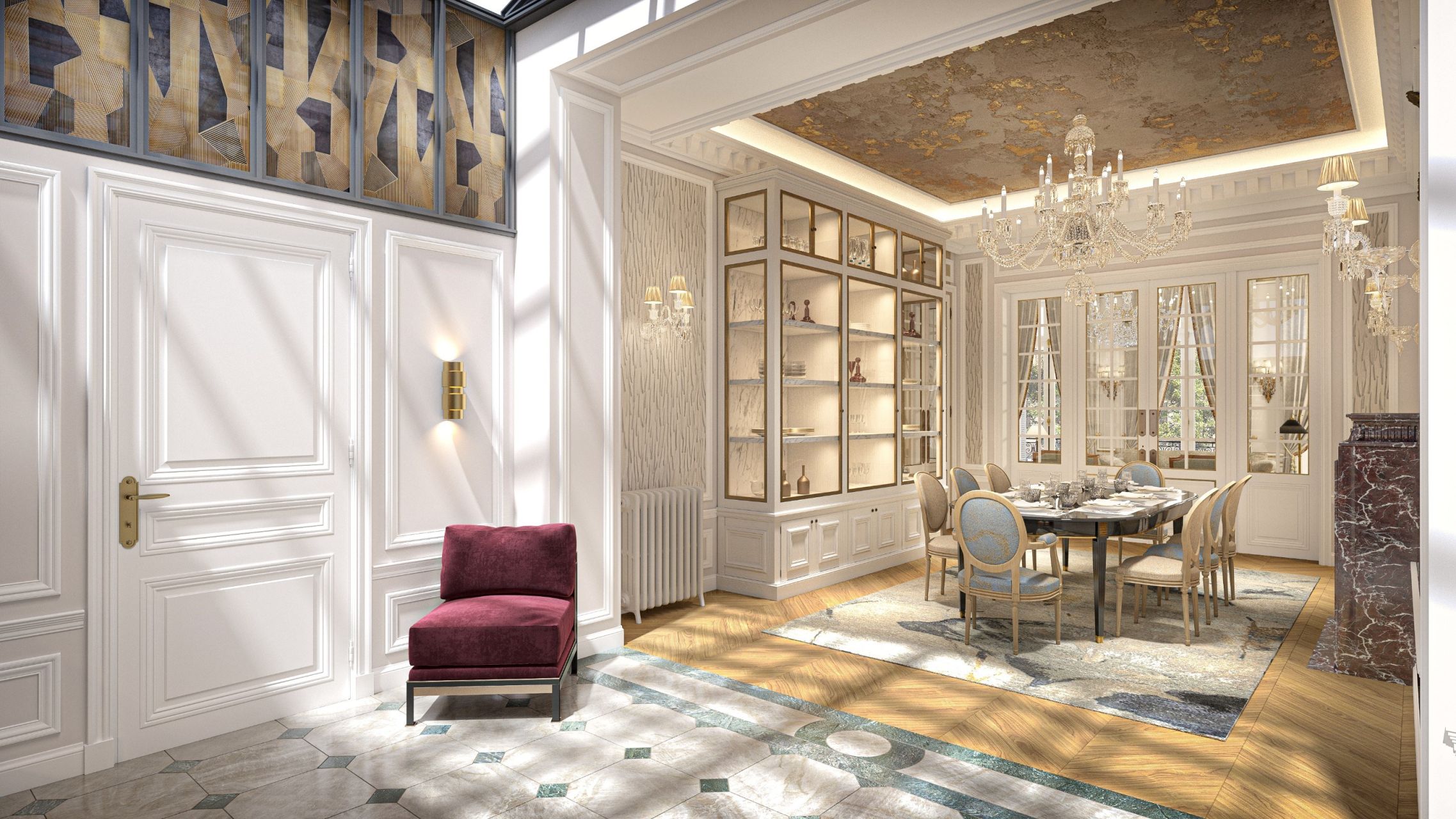 hôtel particulier 11 Pièces en vente sur PARIS (75116)