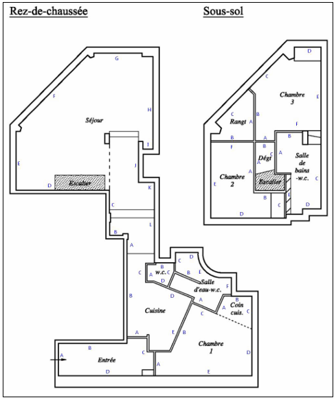 luxury apartment 4 Rooms for sale on PARIS (75018)