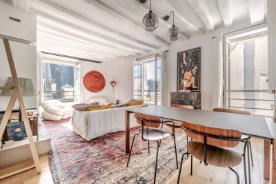 Vente Duplex de luxe Paris 3 2&nbsp;Pièces 90&nbsp;m²
