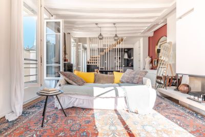 Vente Duplex de luxe Paris 3 2&nbsp;Pièces 90&nbsp;m²