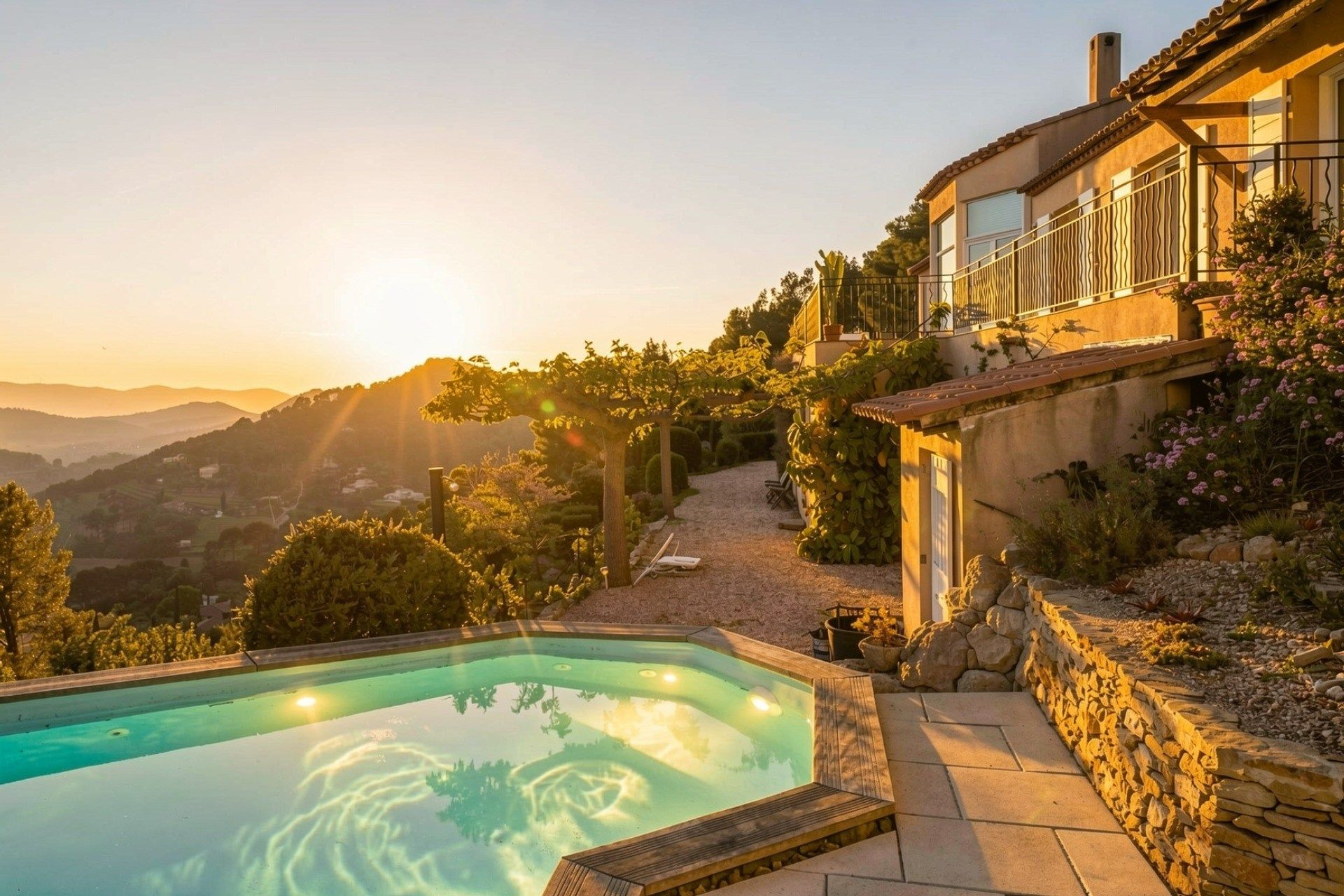 maison de luxe 8 Pièces en vente sur LA CADIERE D AZUR (83740)