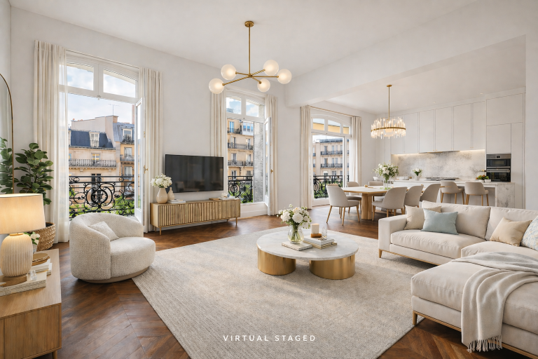 luxury apartment 5 Rooms for sale on PARIS (75017)