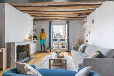 Vente Appartement de luxe Paris 3 2&nbsp;Pièces 38.41&nbsp;m²