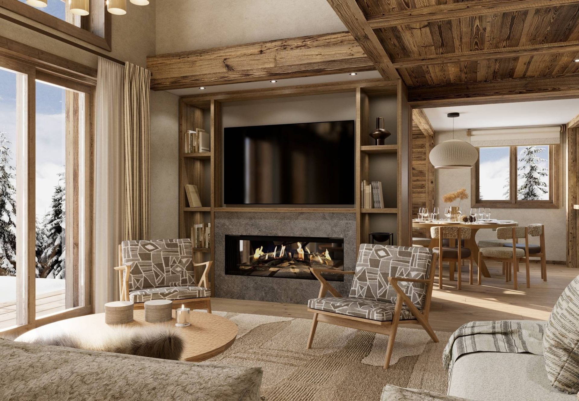 duplex de luxe 4 Pièces en vente sur MEGEVE (74120)