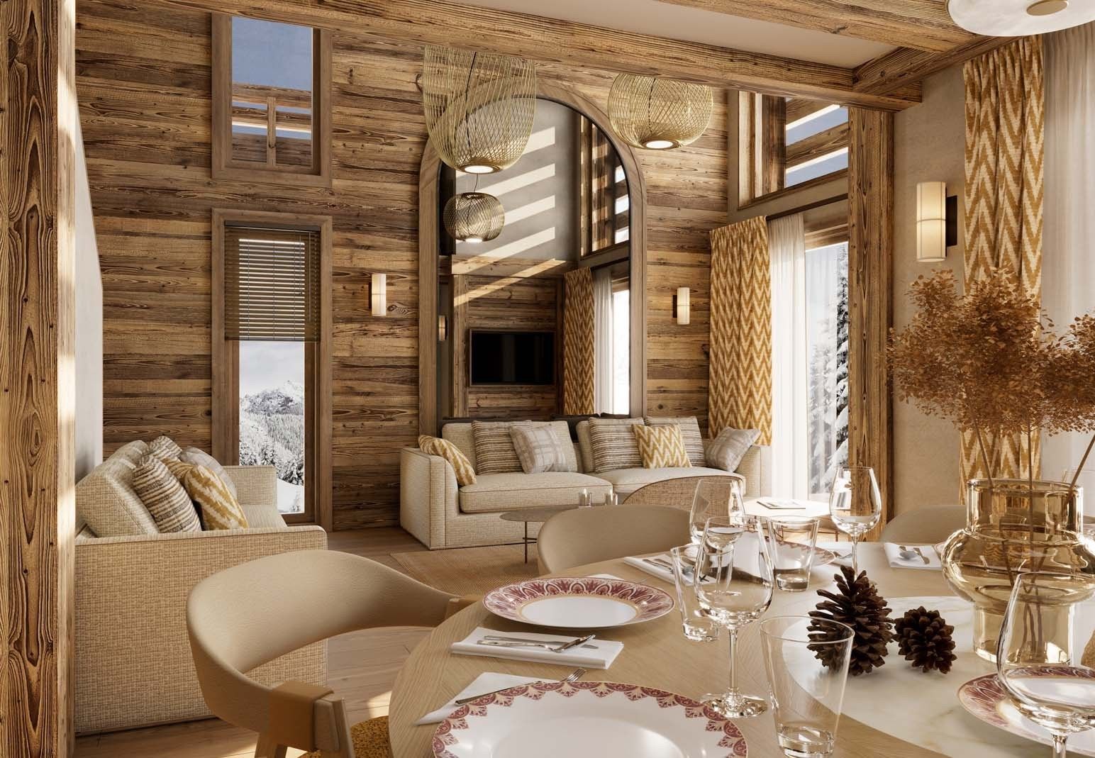 duplex de luxe 4 Pièces en vente sur MEGEVE (74120)