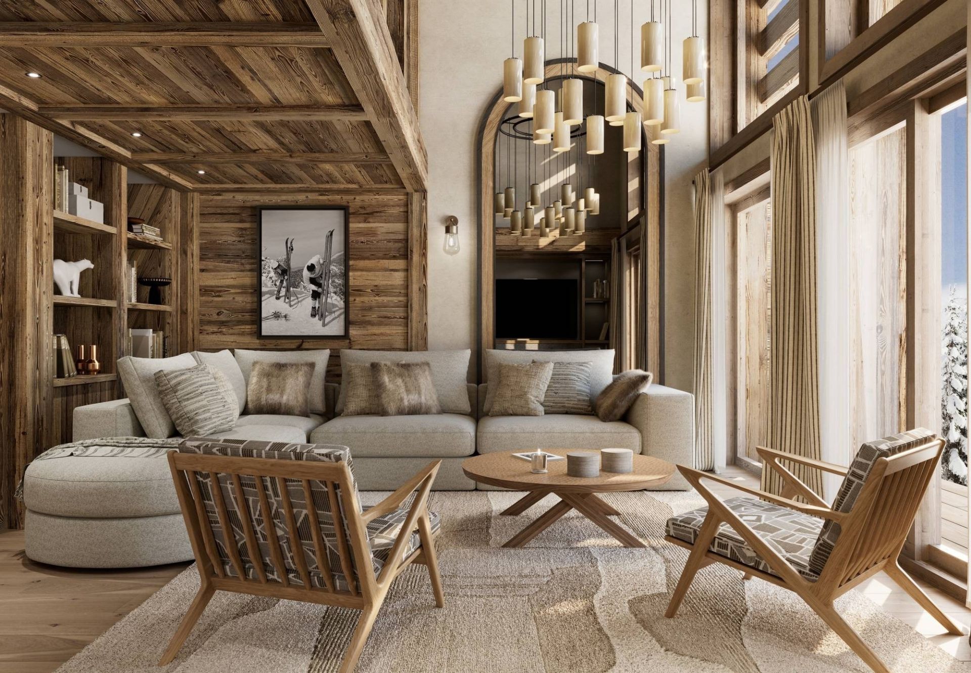 duplex de luxe 4 Pièces en vente sur MEGEVE (74120)