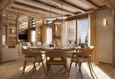 Vente Duplex de luxe Megève 4&nbsp;Pièces 113&nbsp;m²