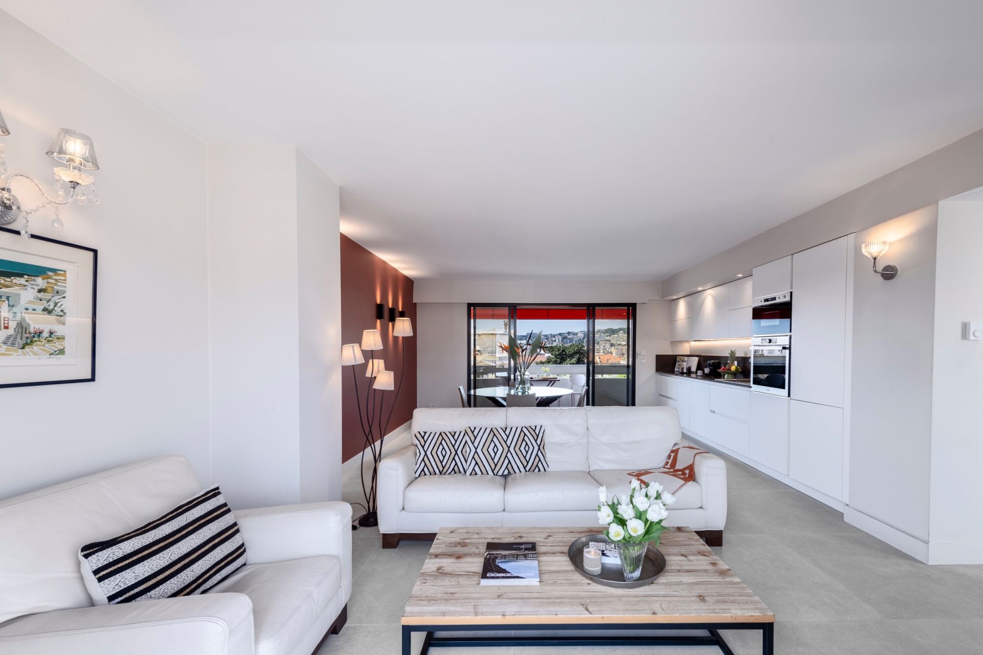 luxury apartment 3 Rooms for sale on NICE (06000)
