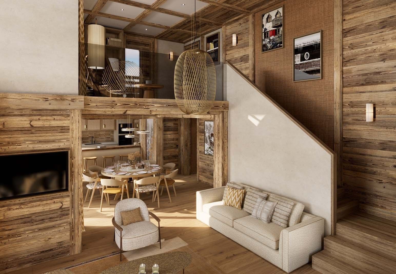 duplex de luxe 4 Pièces en vente sur MEGEVE (74120)