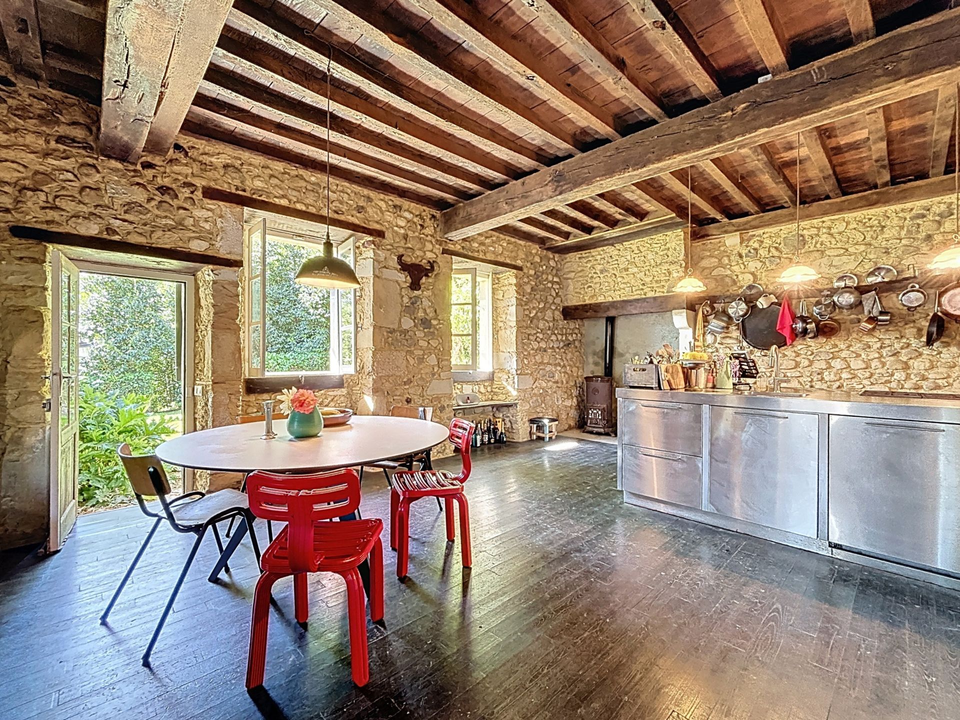 luxury house 8 Rooms for sale on ST FAUST (64110)