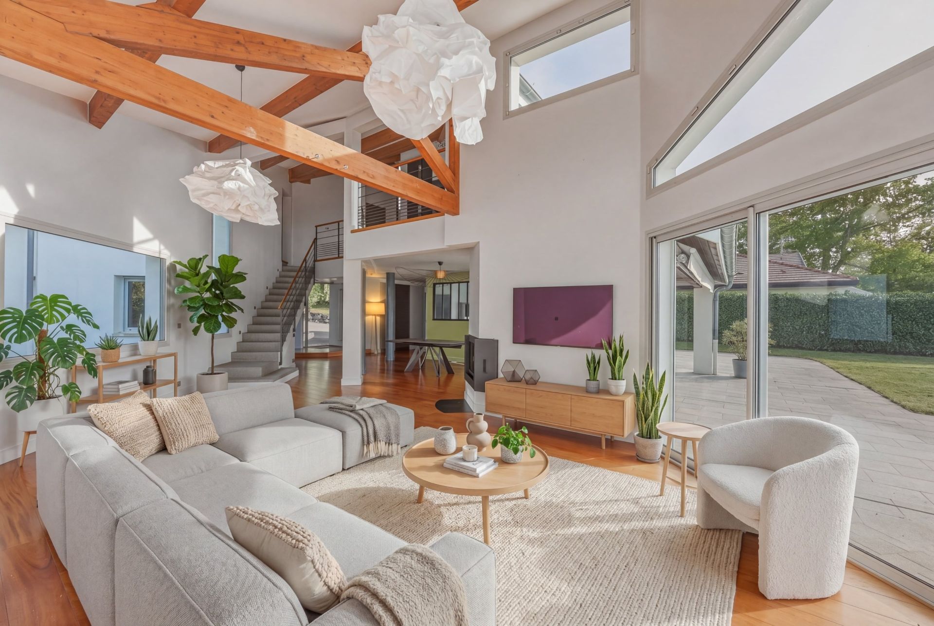 architect's house 8 Rooms for sale on NERNIER (74140)