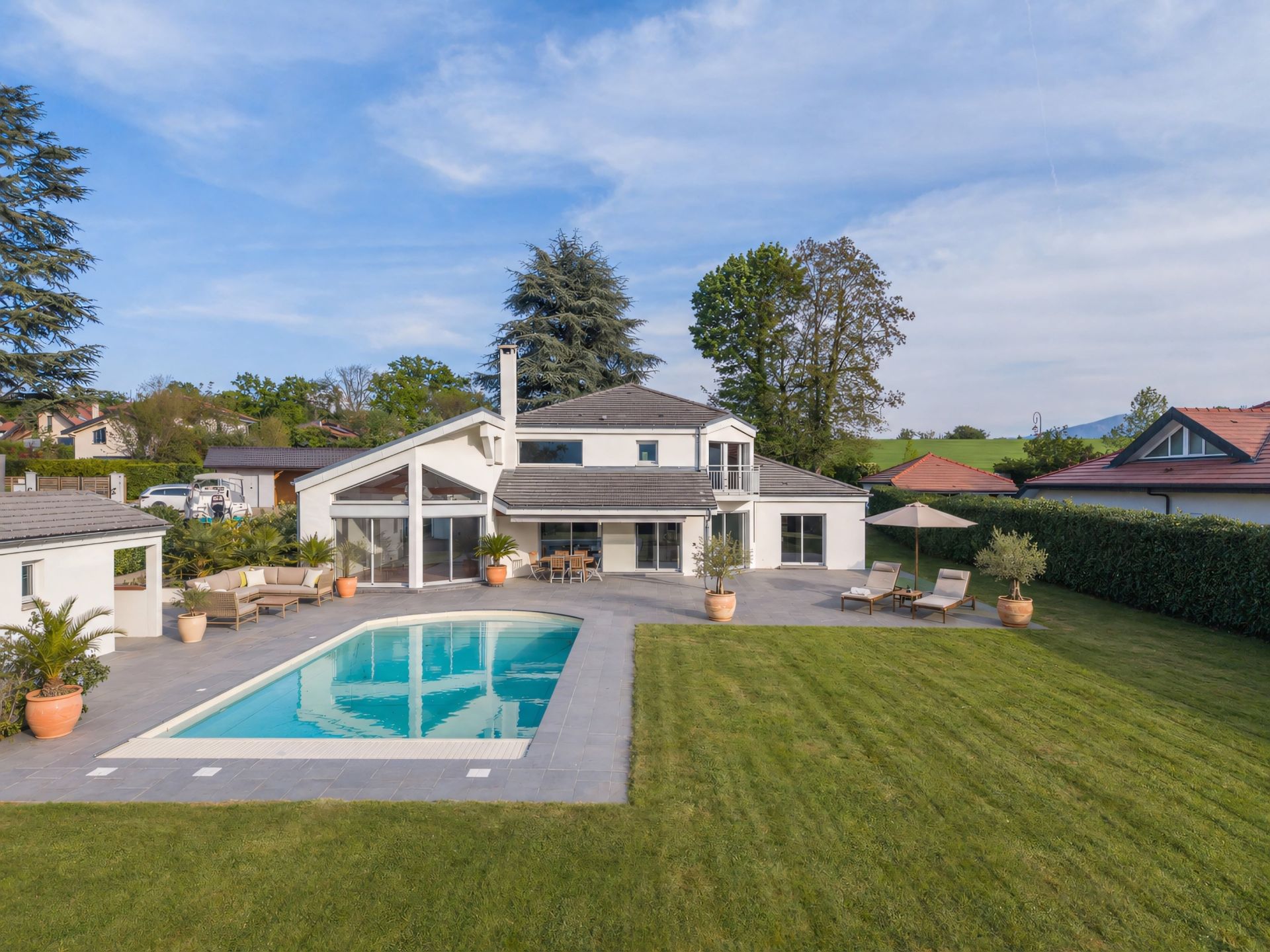 architect's house 8 Rooms for sale on NERNIER (74140)