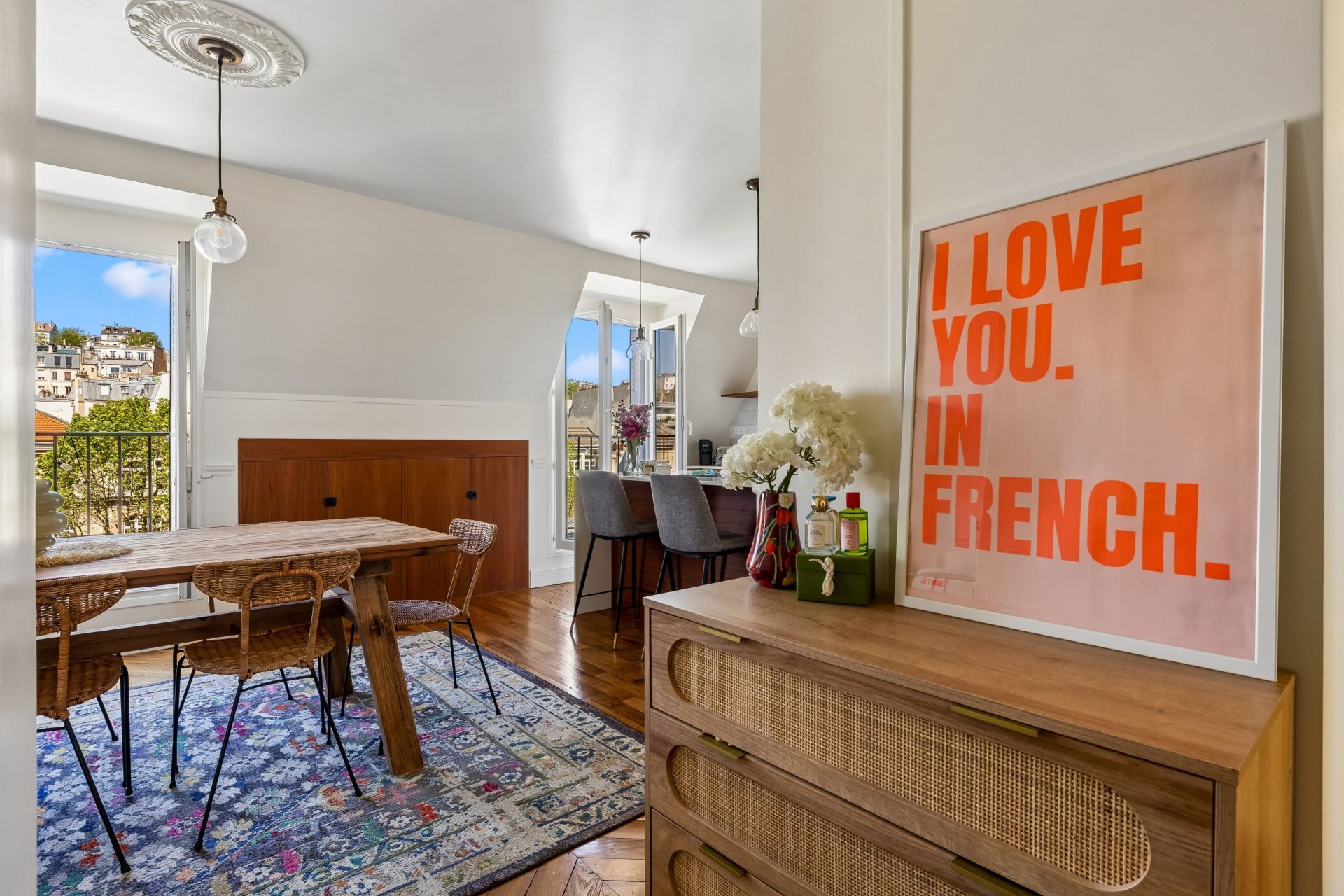 luxury apartment 3 Rooms for sale on PARIS (75018)