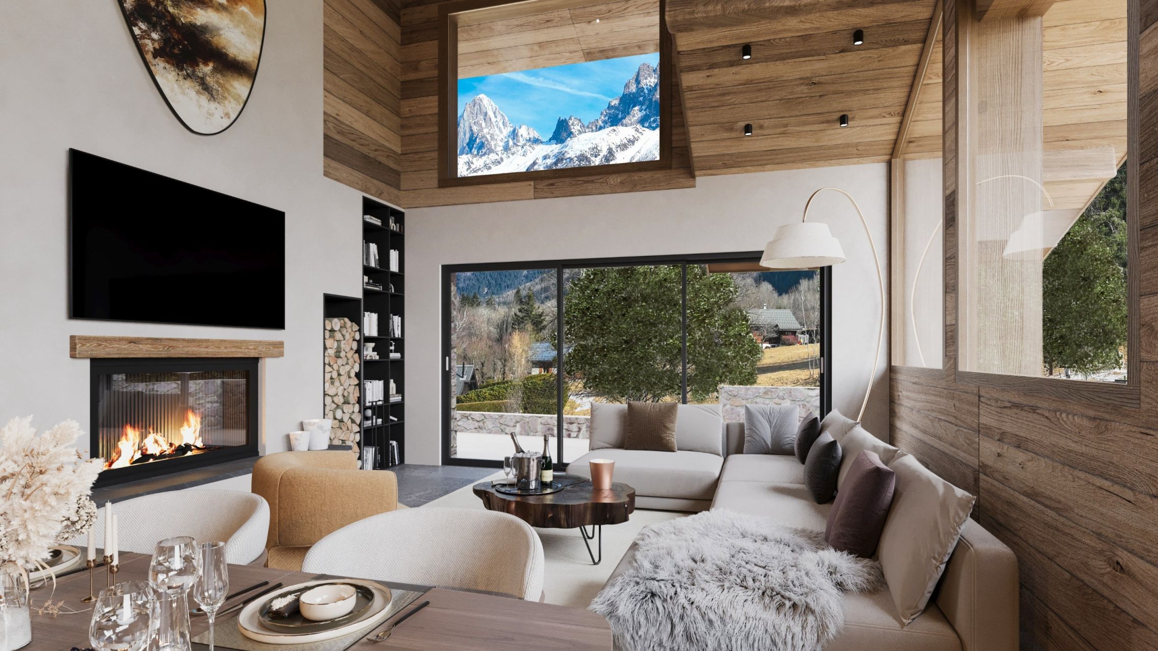 luxury chalet 7 Rooms for sale on LES HOUCHES (74310)