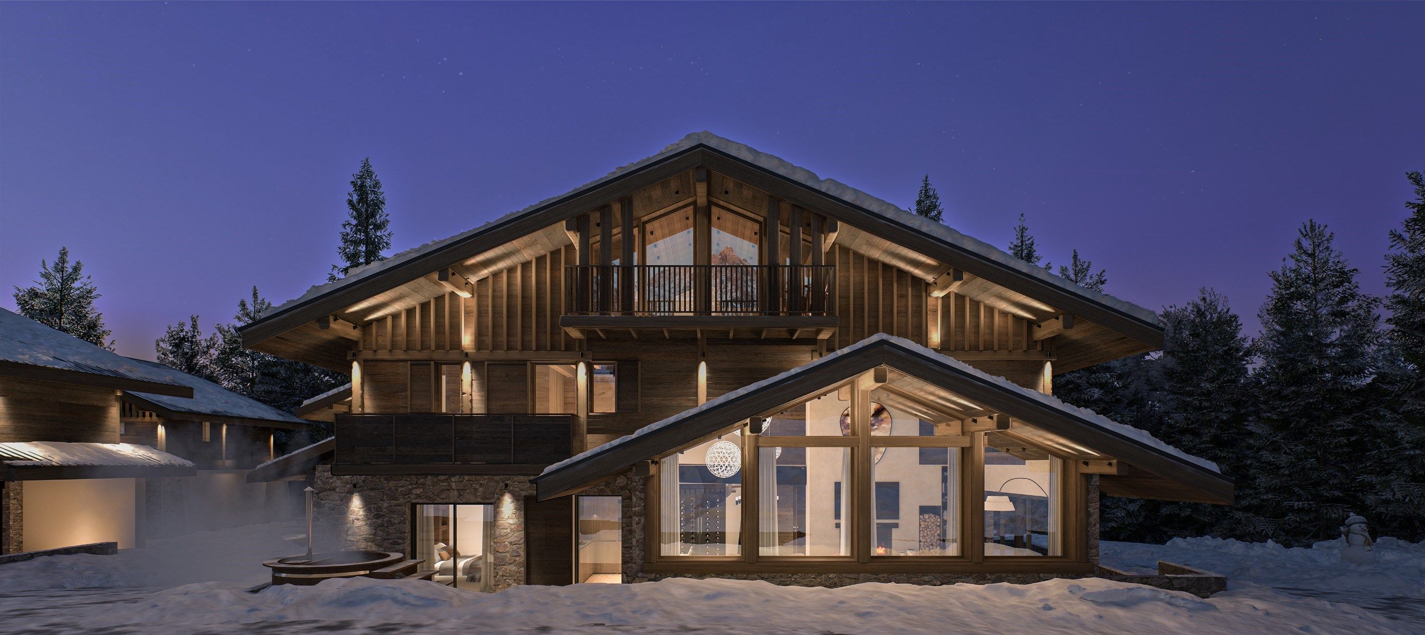 luxury chalet 7 Rooms for sale on LES HOUCHES (74310)