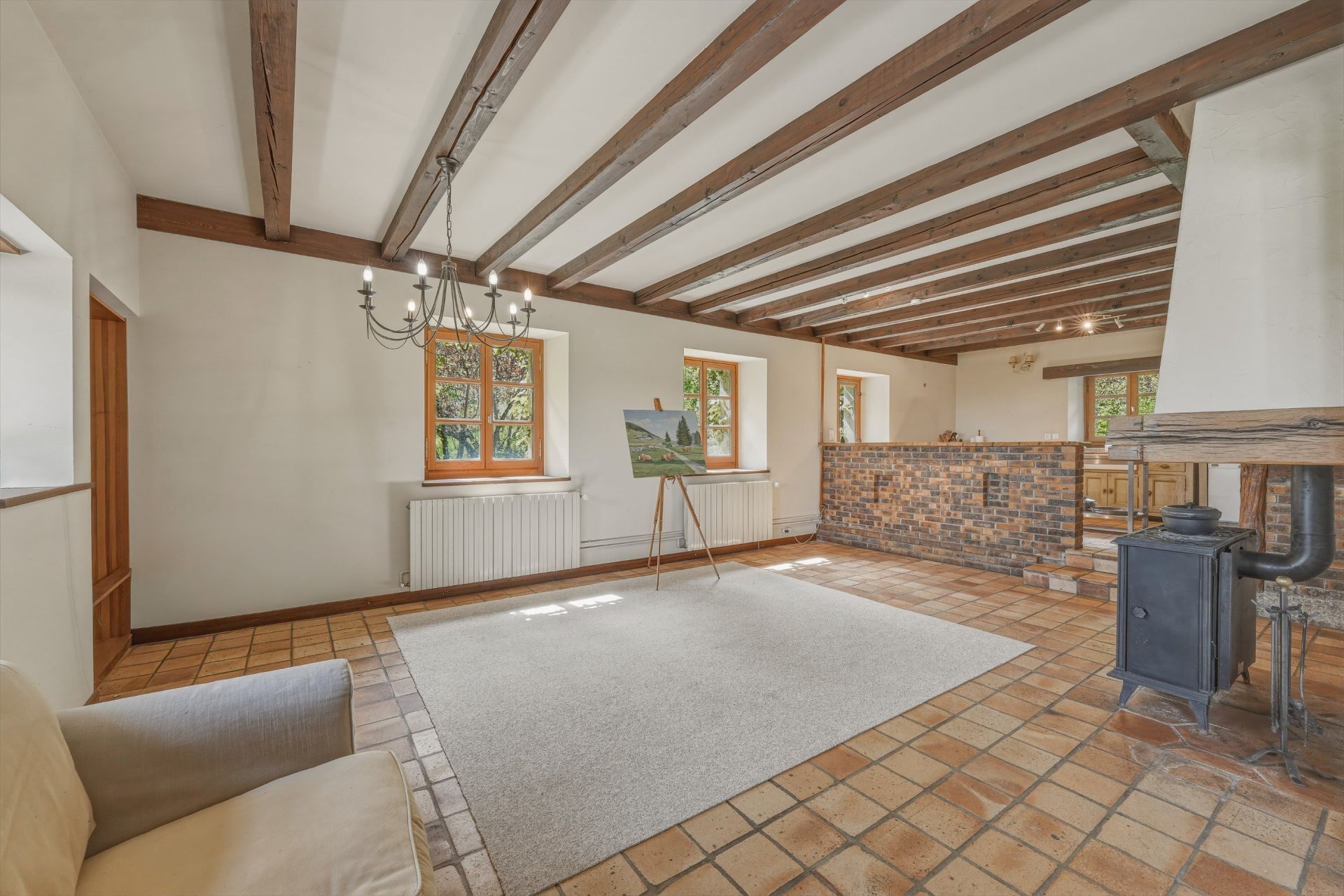 farm complex 8 Rooms for sale on SERGY (01630)