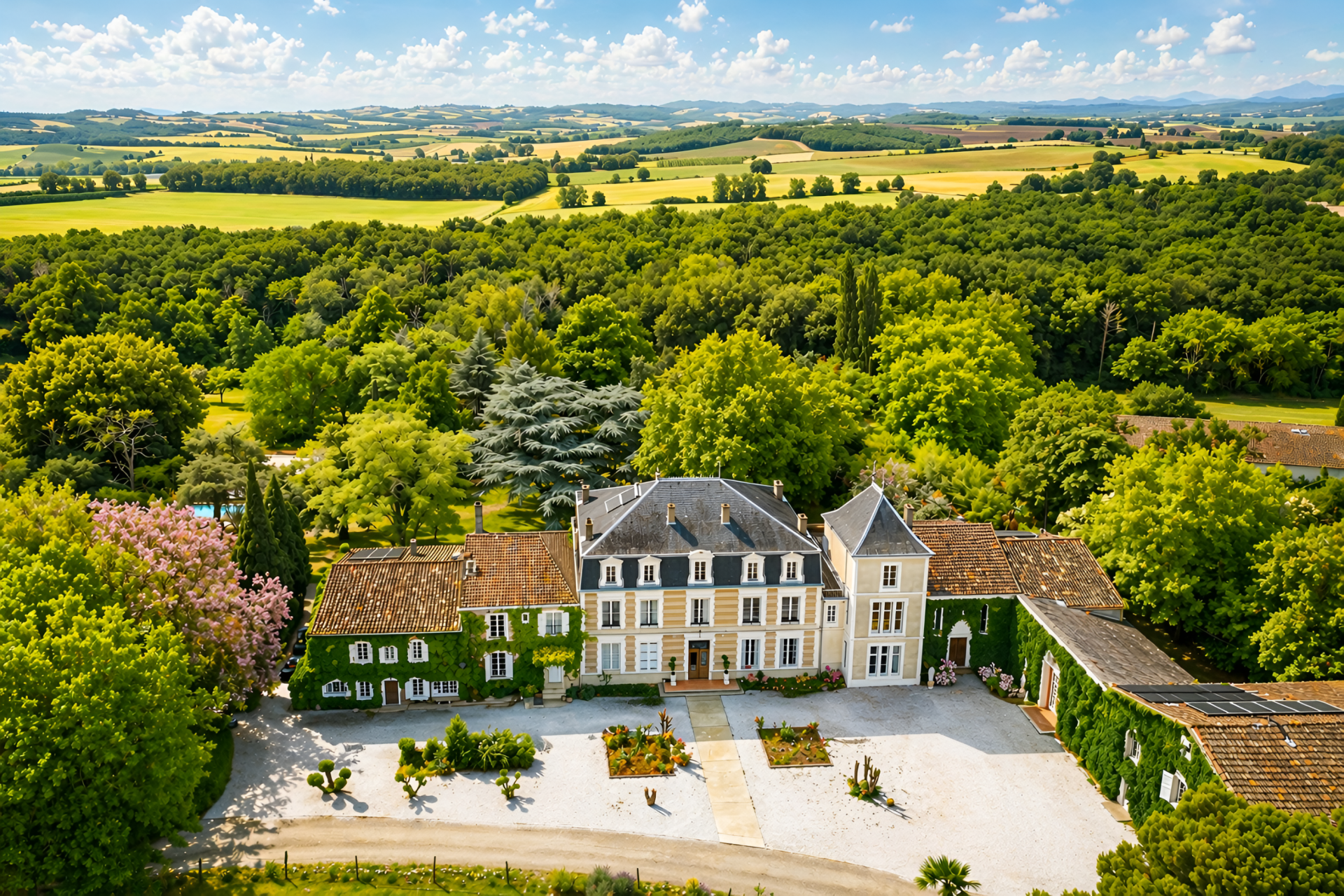 château 50 Pièces en vente sur CARCASSONNE (11000)
