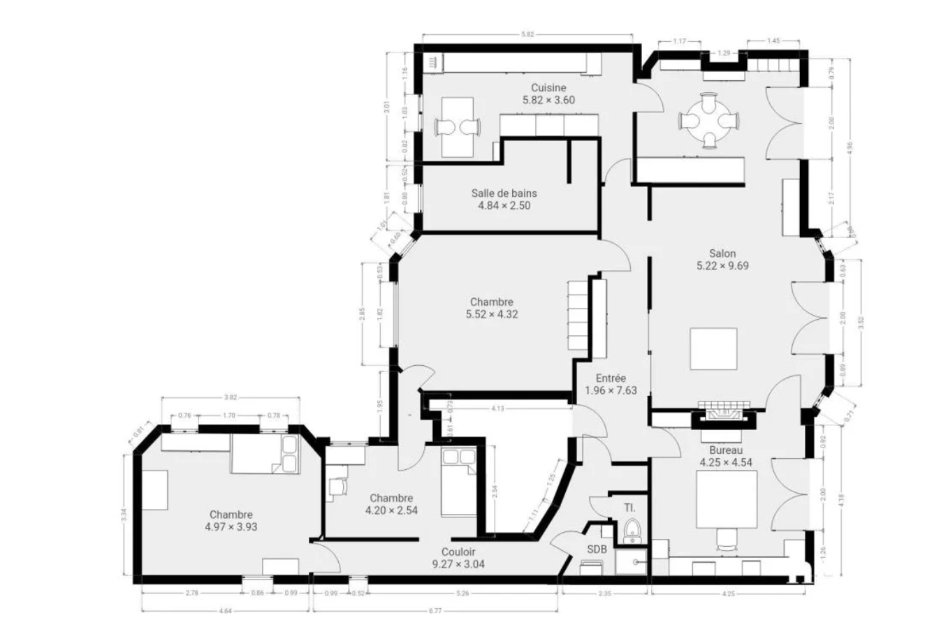 appartement de luxe 6 Pièces en vente sur PARIS (75006)