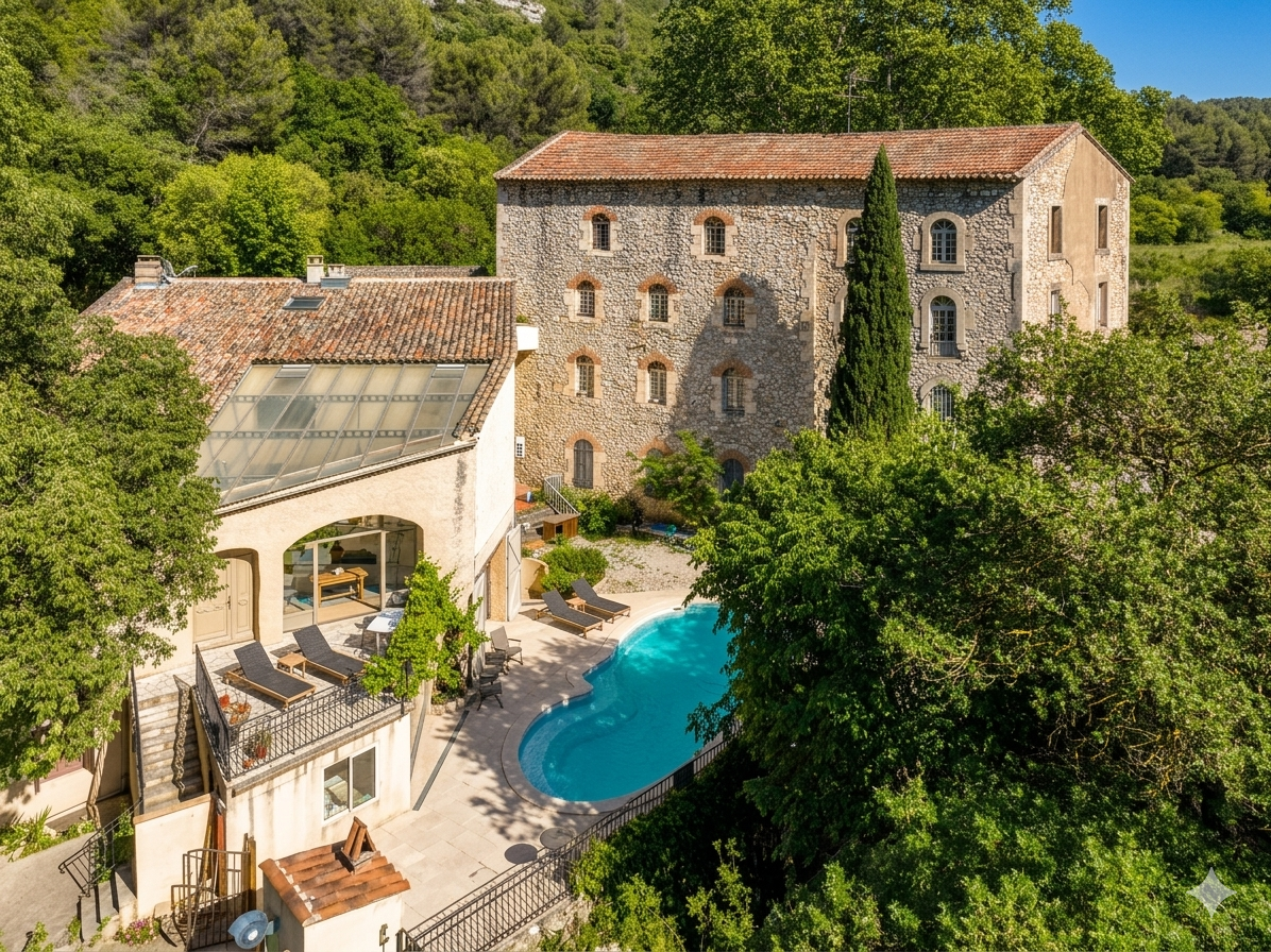 bâtisse de luxe à rénover 15 Pièces en vente sur VENTABREN (13122)