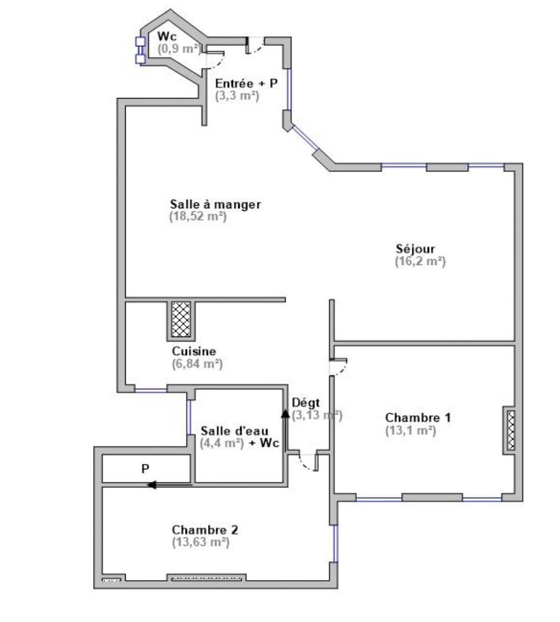 appartement de luxe 3 Pièces en vente sur PARIS (75001)