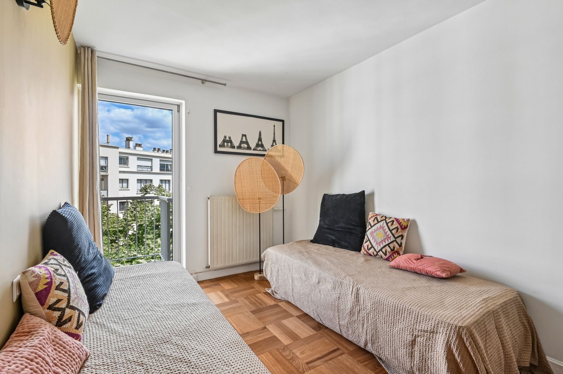 luxury apartment 3 Rooms for sale on PARIS (75016)