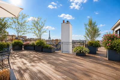 Vente Duplex de luxe Paris 16 5&nbsp;Pièces 136.95&nbsp;m²
