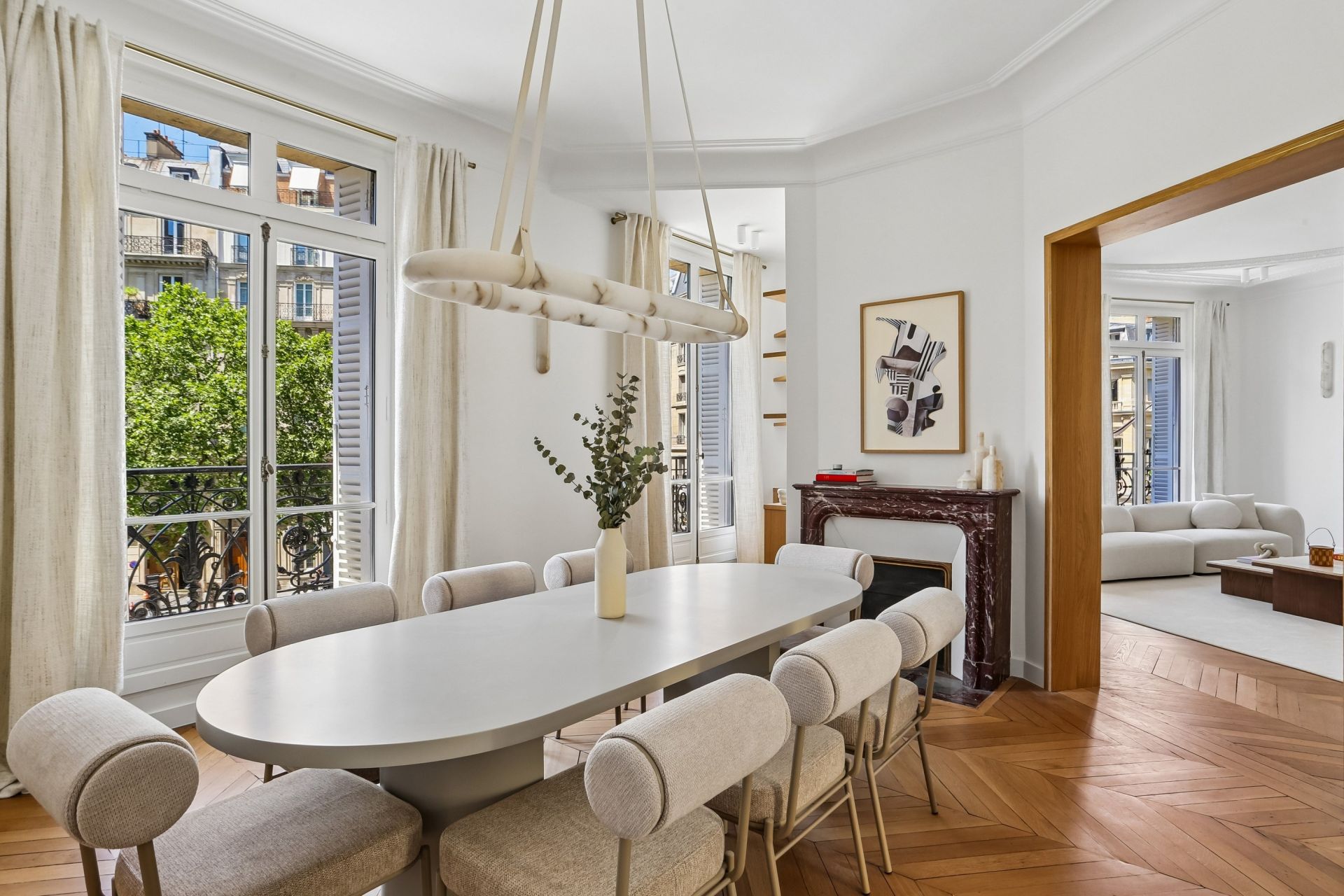 luxury apartment 7 Rooms for sale on PARIS (75016)
