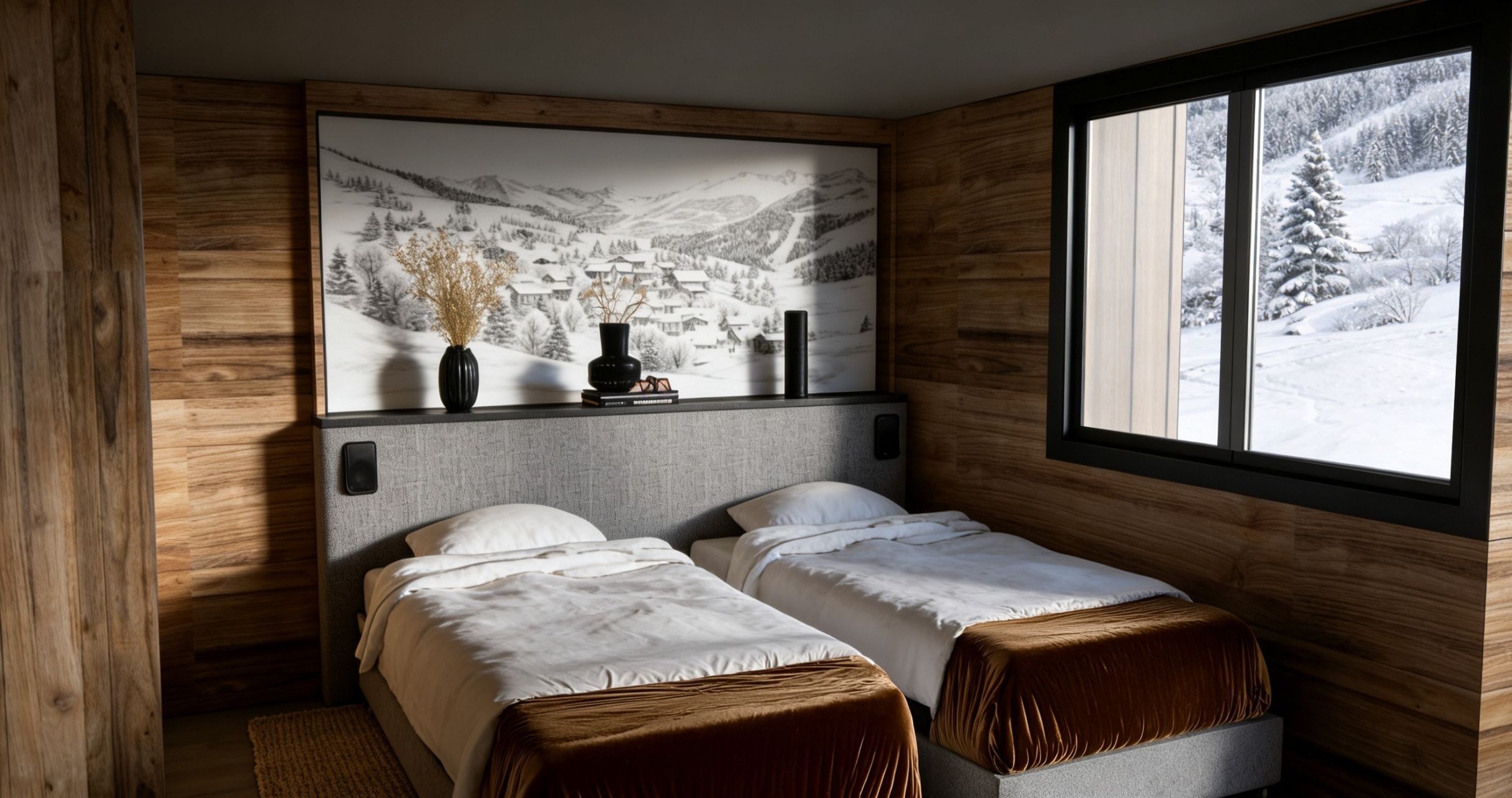 luxury chalet 7 Rooms for seasonal rent on MERIBEL LES ALLUES (73550)