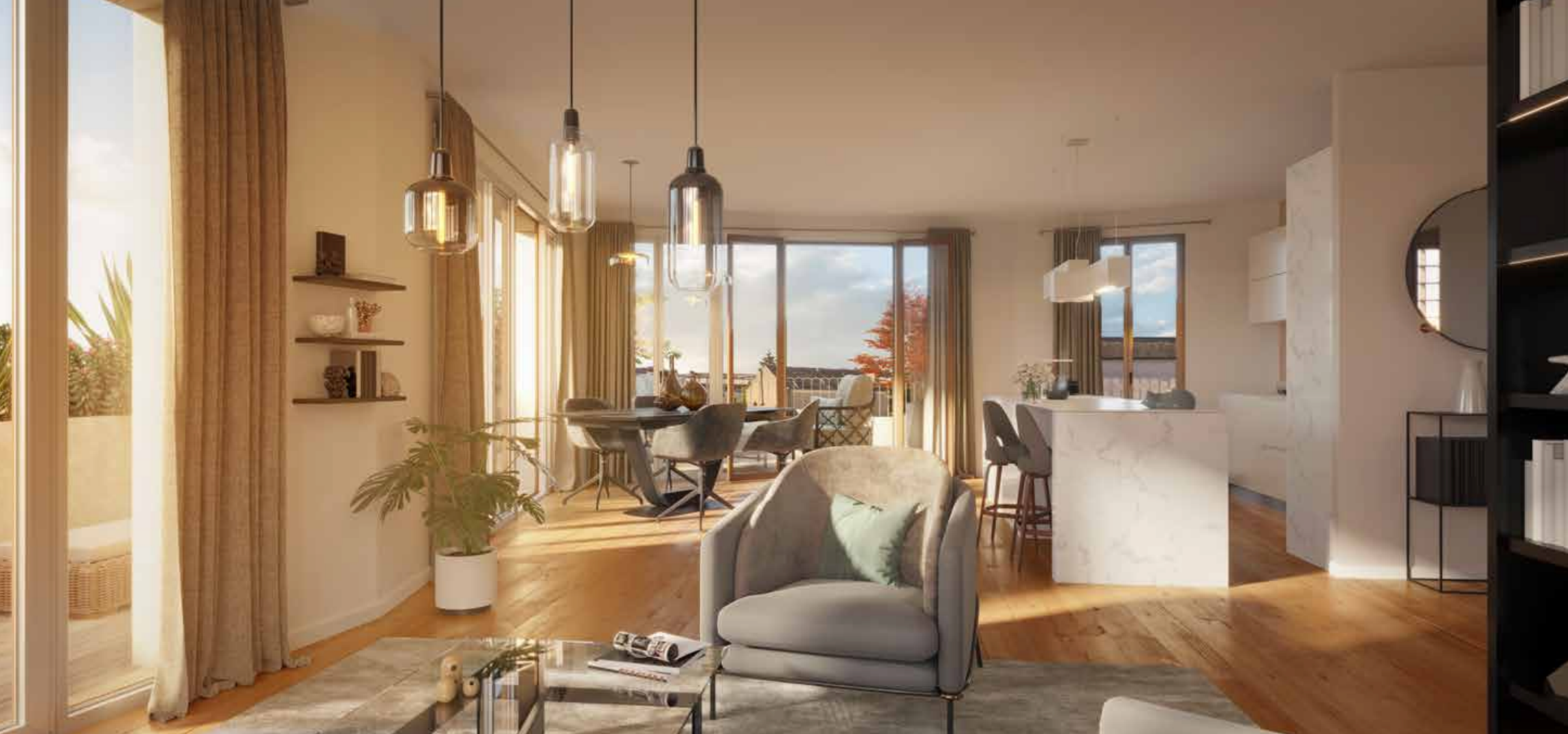 luxury apartment 5 Rooms for sale on NANTES (44000)