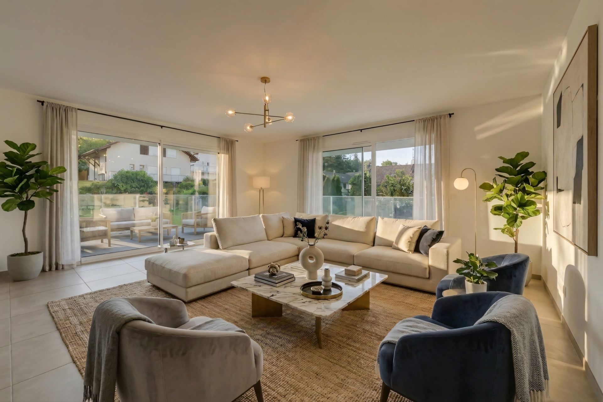 appartement de luxe 4 Pièces en vente sur EVIAN LES BAINS (74500)