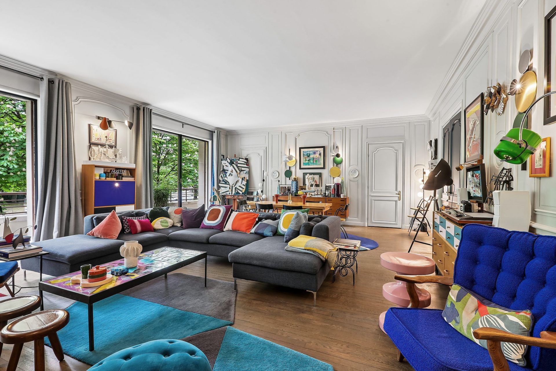 luxury apartment 6 Rooms for sale on PARIS (75016)