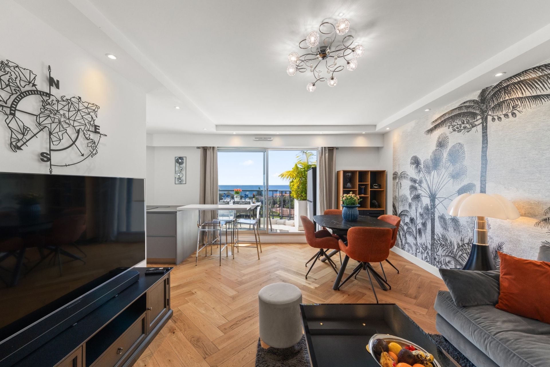 appartement de luxe 2 Pièces en vente sur CROS DE CAGNES (06800)