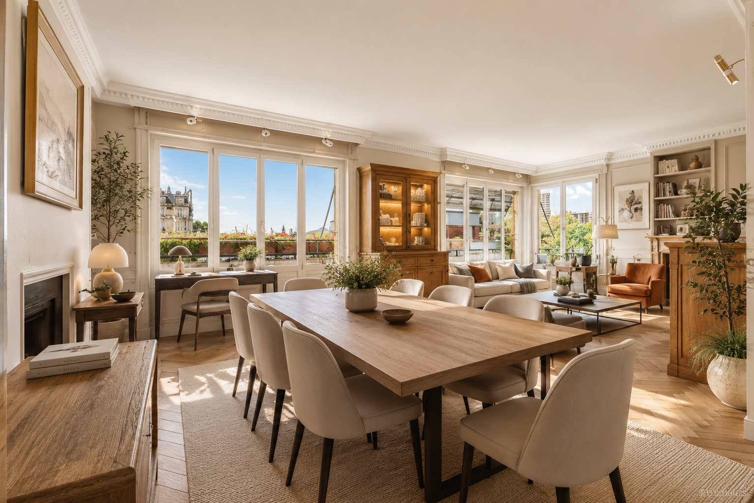 luxury apartment 5 Rooms for sale on NEUILLY SUR SEINE (92200)