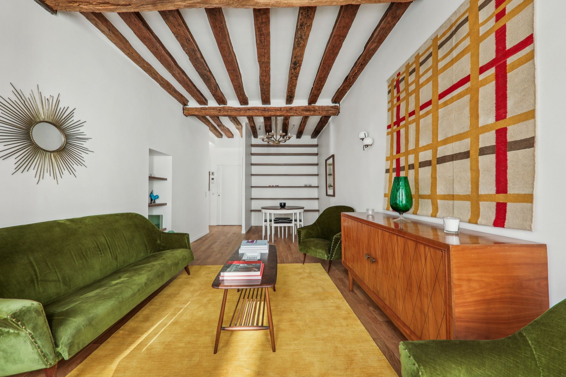 luxury apartment 3 Rooms for rent on PARIS (75003)