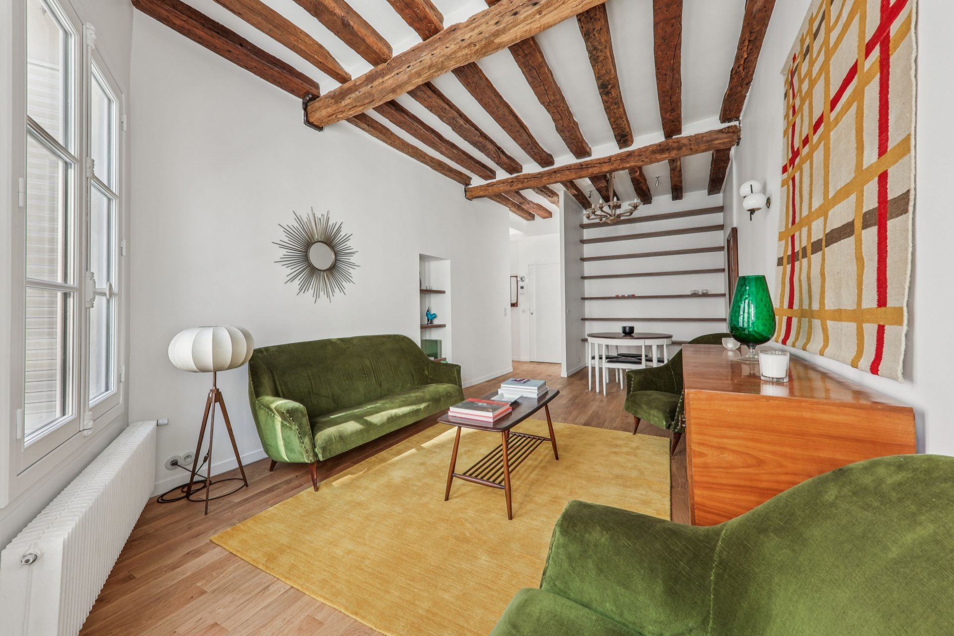 luxury apartment 3 Rooms for rent on PARIS (75003)
