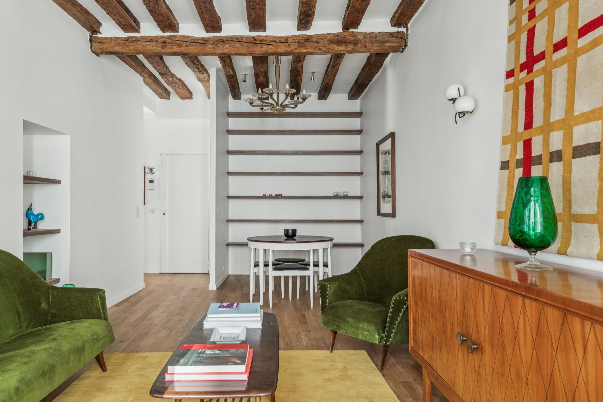 luxury apartment 3 Rooms for rent on PARIS (75003)