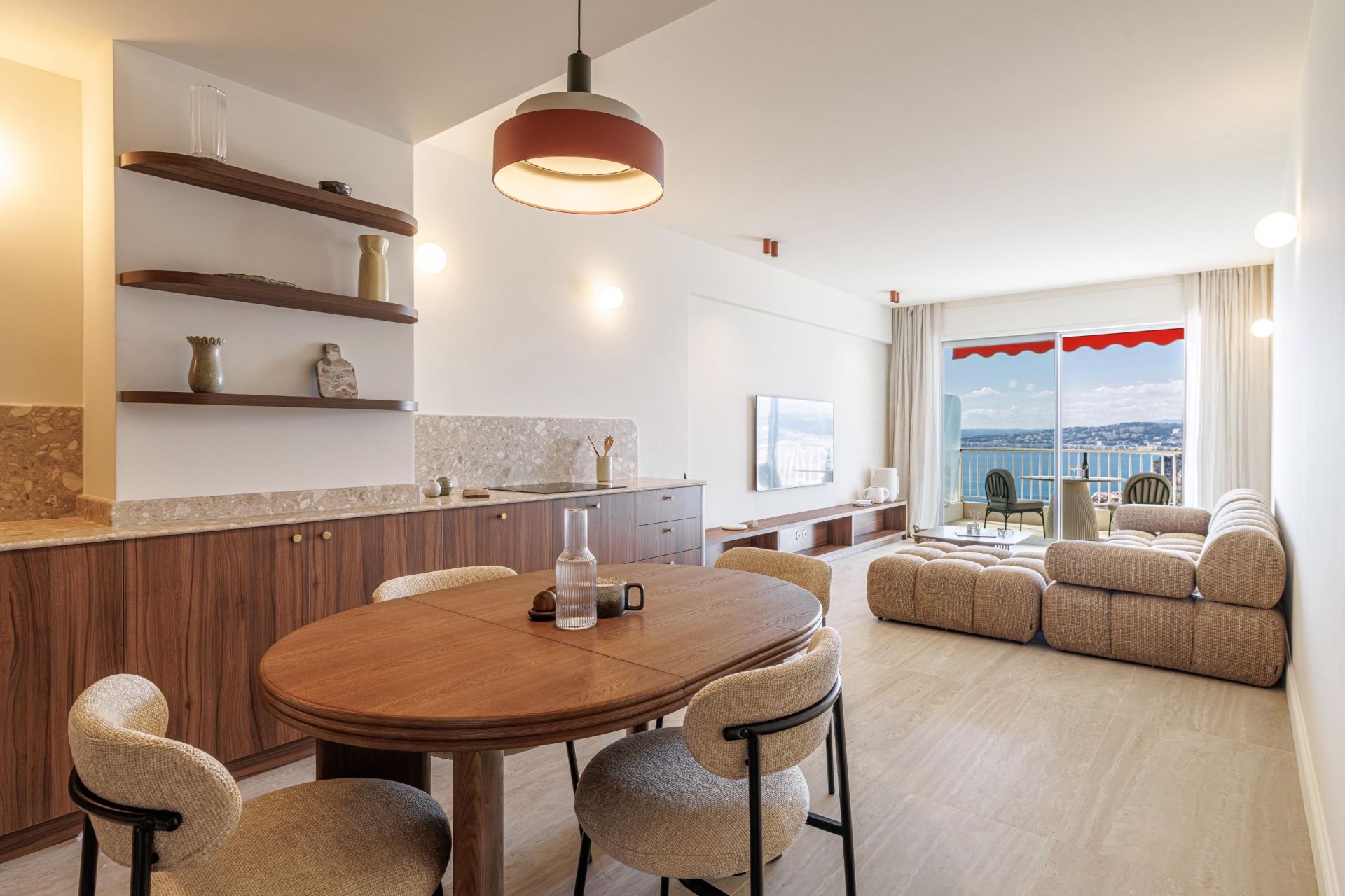 luxury apartment 3 Rooms for sale on NICE (06000)