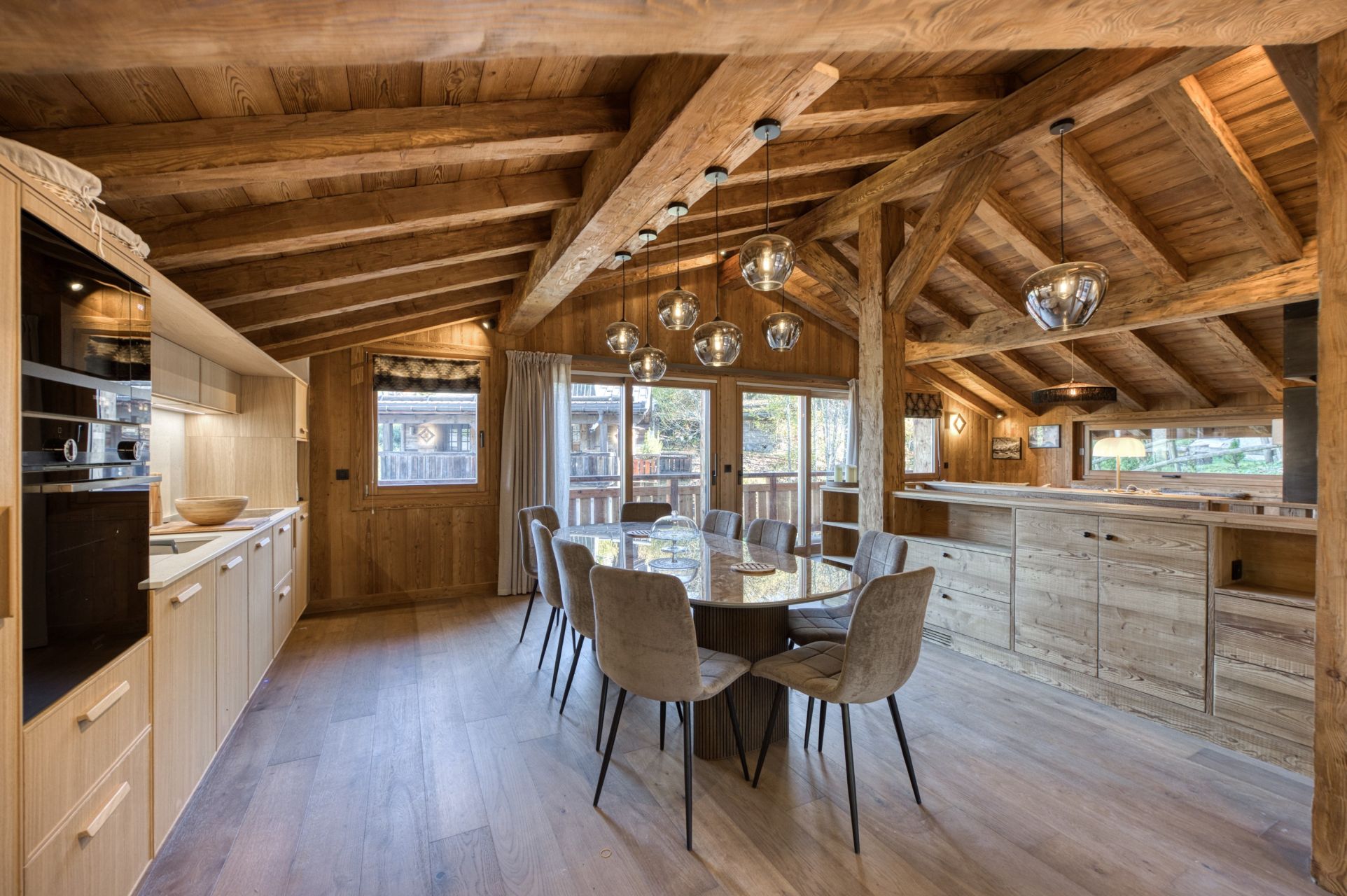 luxury chalet 5 Rooms for seasonal rent on MEGEVE (74120)