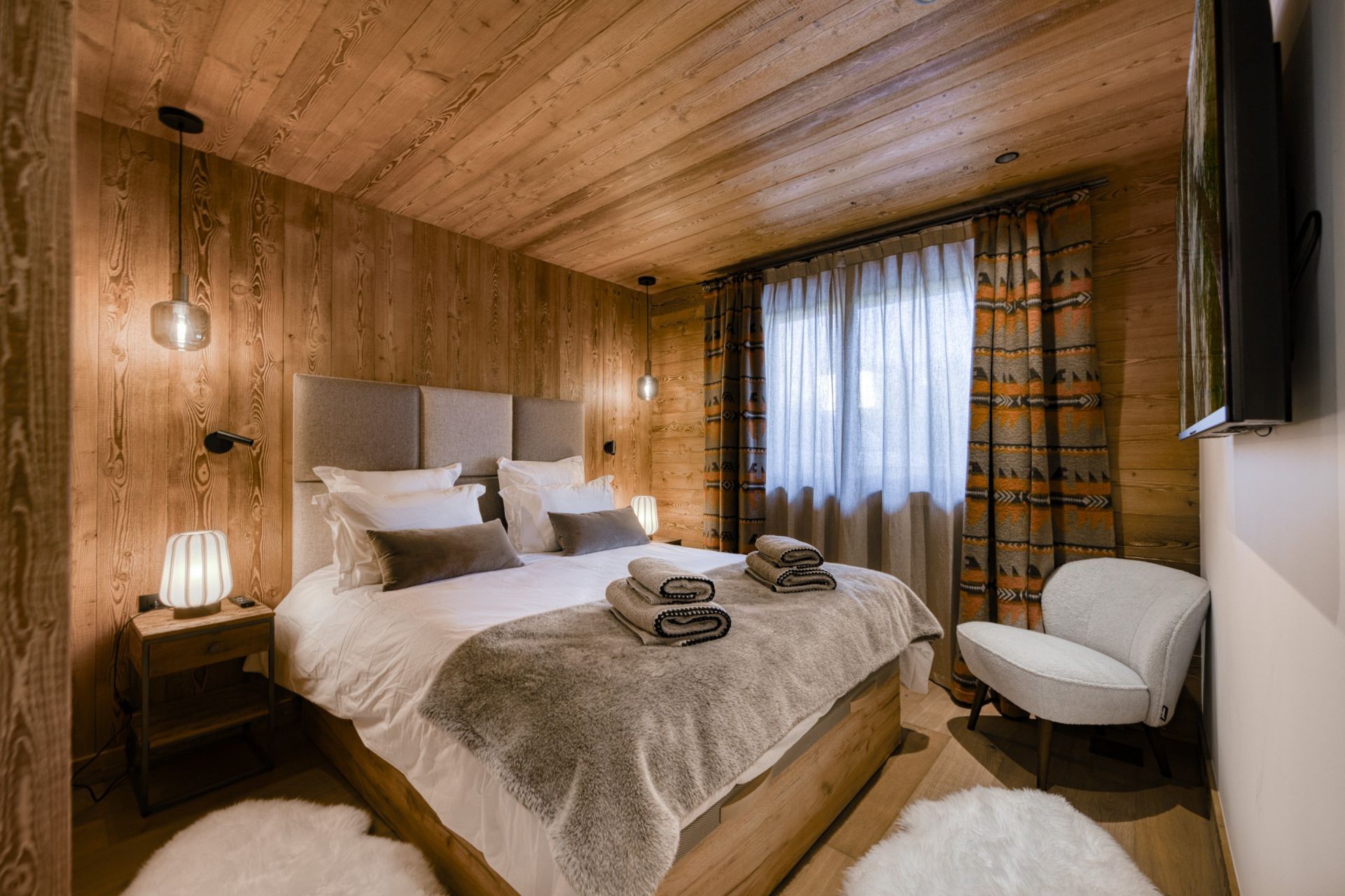 luxury chalet 5 Rooms for seasonal rent on MEGEVE (74120)