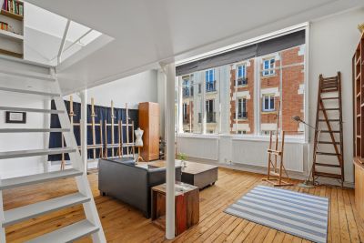 Vente Appartement de luxe Paris 18 2&nbsp;Pièces 83.48&nbsp;m²
